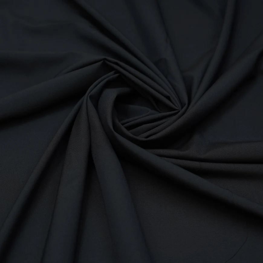 Blue Plain Wool Blend Centurian Classic Trousering Fabric - Image 3
