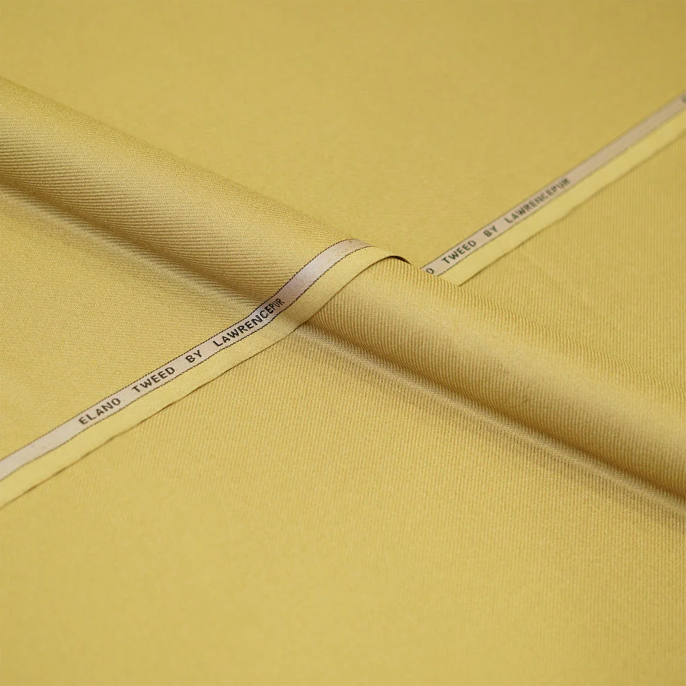 Beige Plain Elano Tweed Jacketing Fabric