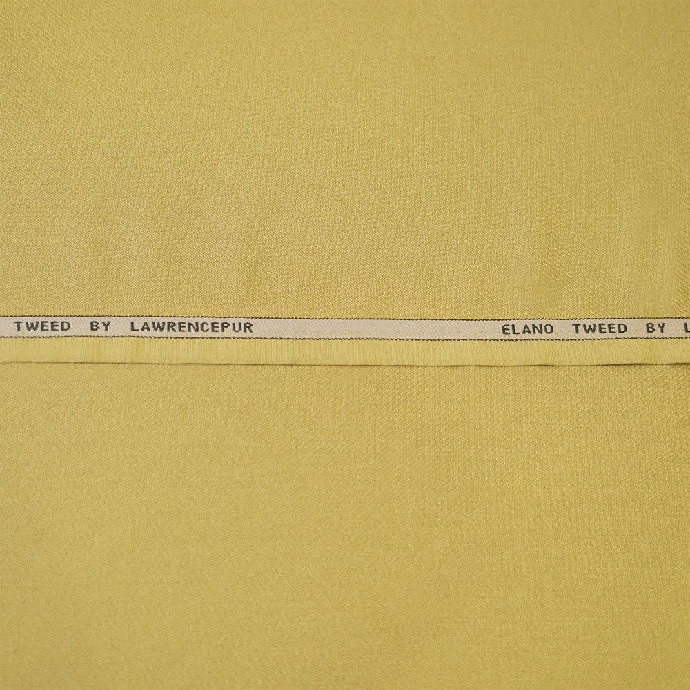 Beige Plain Elano Tweed Jacketing Fabric - Image 2