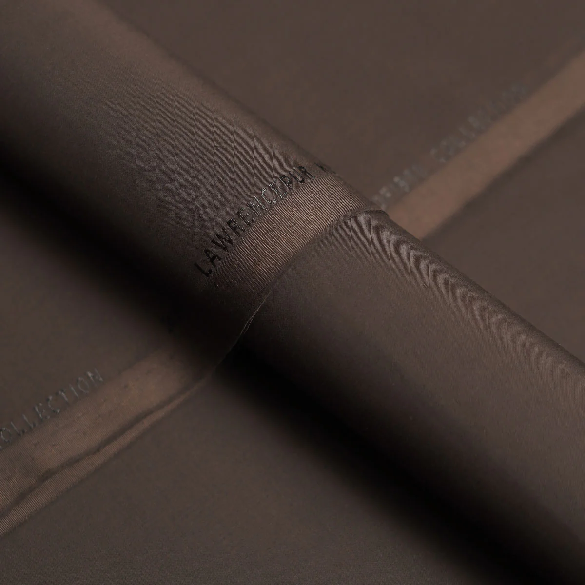 Plain Bistre Brown, Kunhaar Poly Viscose Shalwar Kameez Fabric