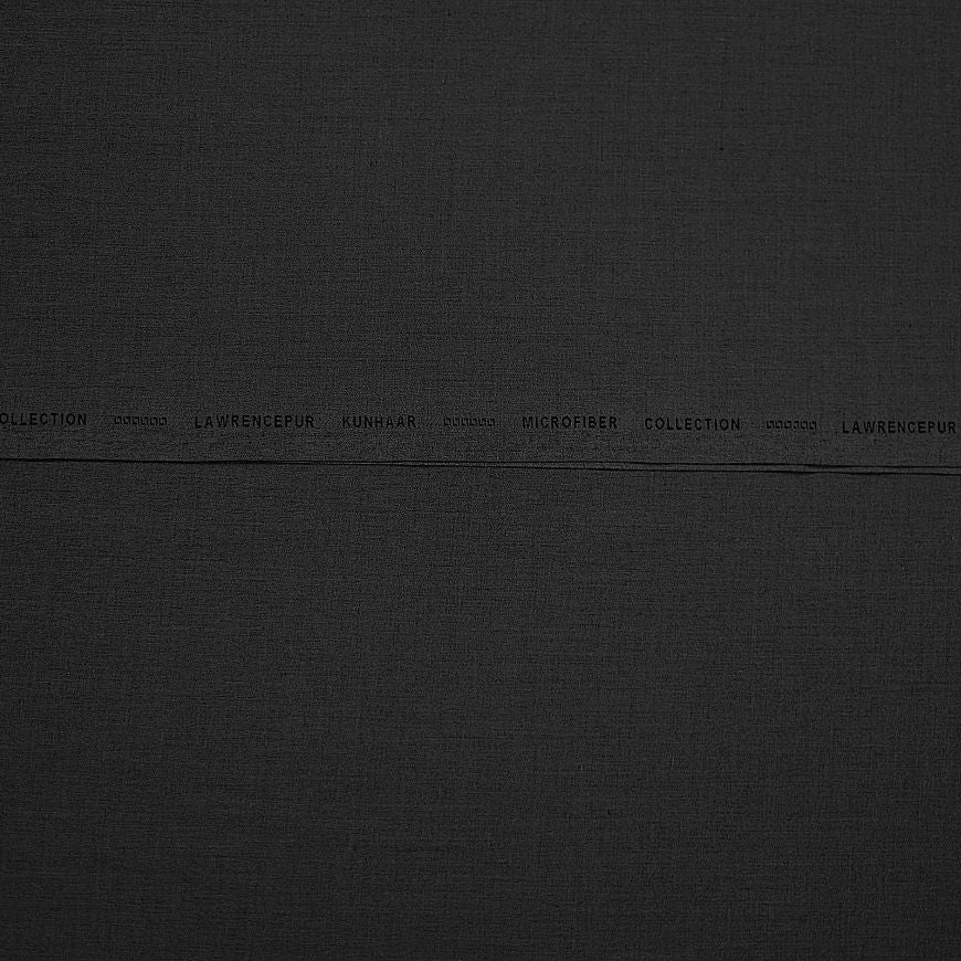 Smoke Grey Melange Kunhaar Wash N Wear Shalwar Kameez Fabric - Image 2