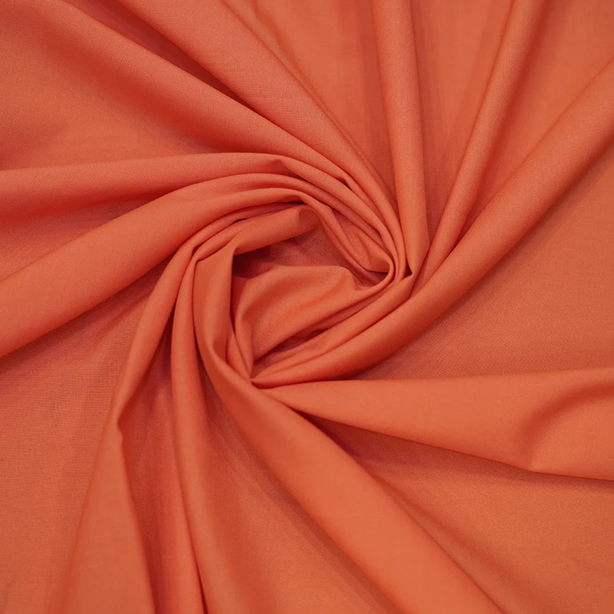 Lyla Pink Plain Winter Fabric - Unstitched - Image 3