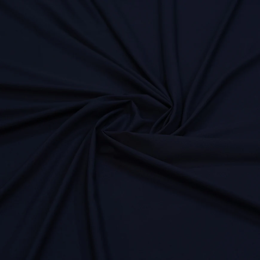 Navy Blue Plain Saltoro Wash N Wear Shalwar Kameez Fabric - Image 2