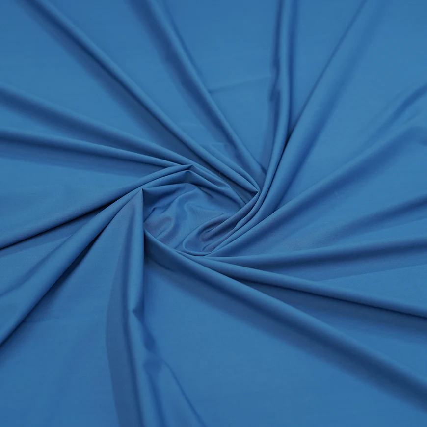 Steel Blue Plain Saltoro Wash N Wear Shalwar Kameez Fabric - Image 2