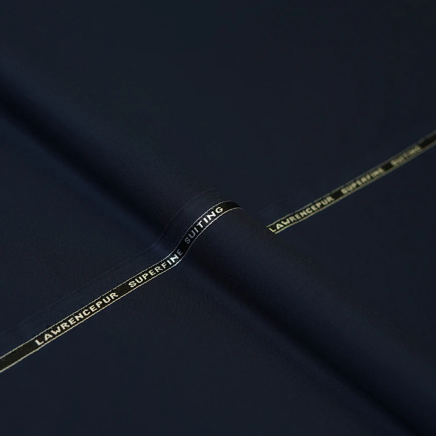 Fabric - Super Fine Navy Blue Plain