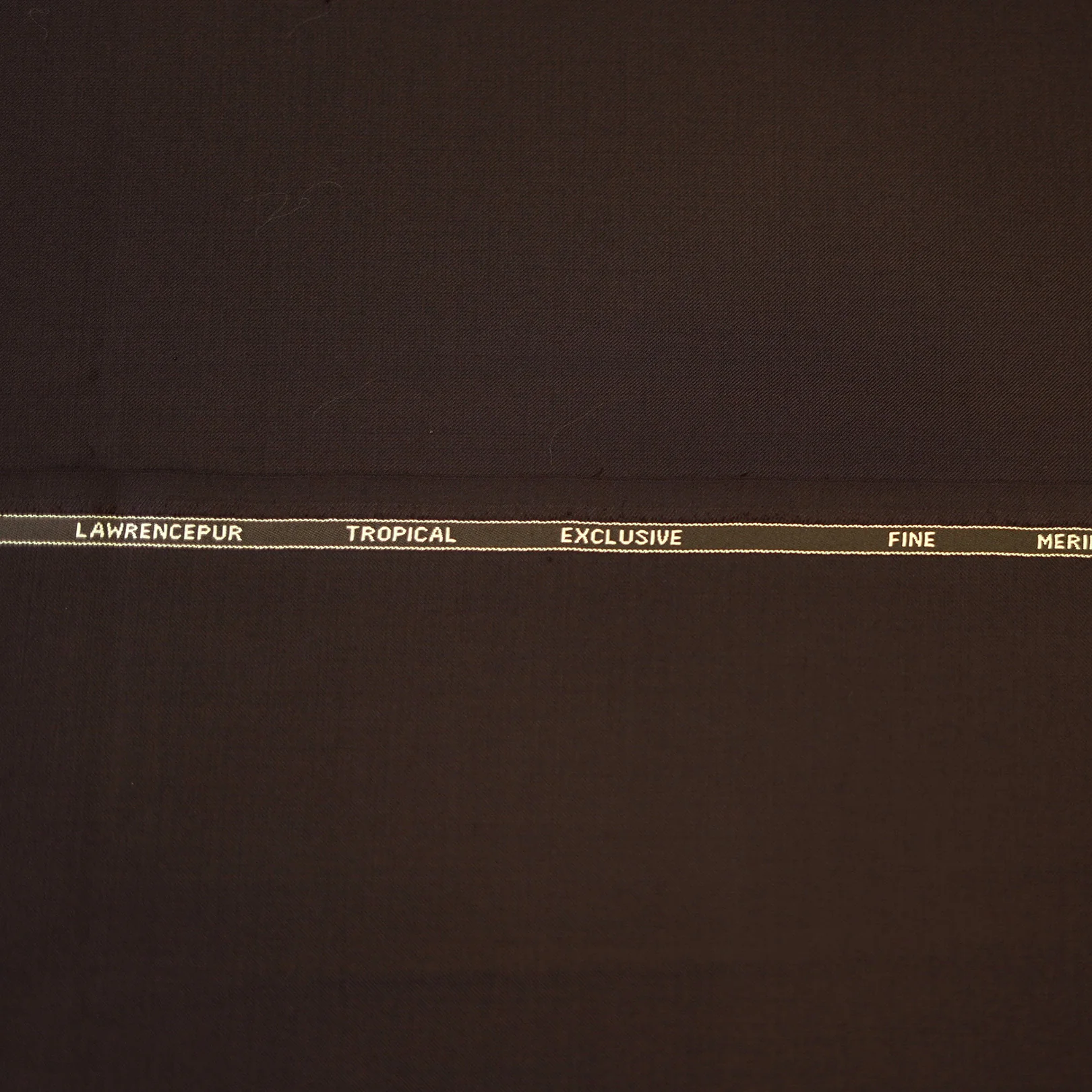 Maroon Plain , Wool Blend, Tropical Exclusive Suiting Fabric - Image 2