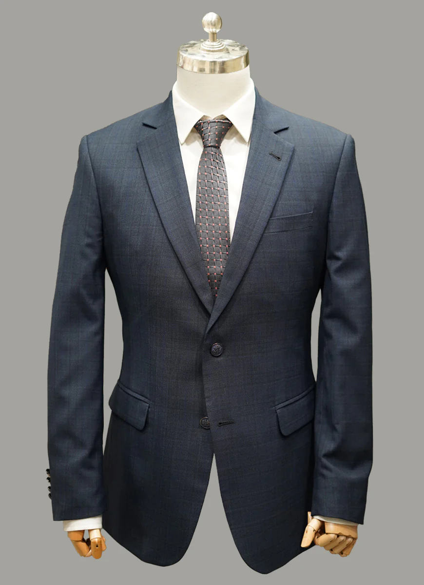 Classic Blazer- Featherlight Blue Checks