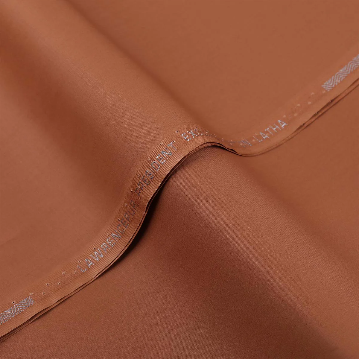 Plain Rust, President Exclusive Latha Cotton Shalwar Kameez Fabric