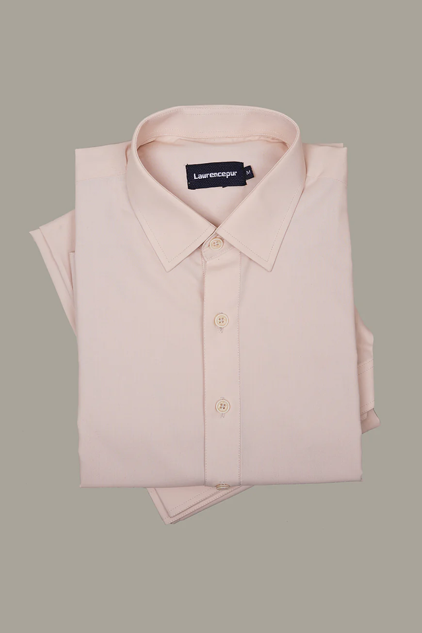 Peach Plain Delta Wash N Wear Shalwar Kameez - Image 5