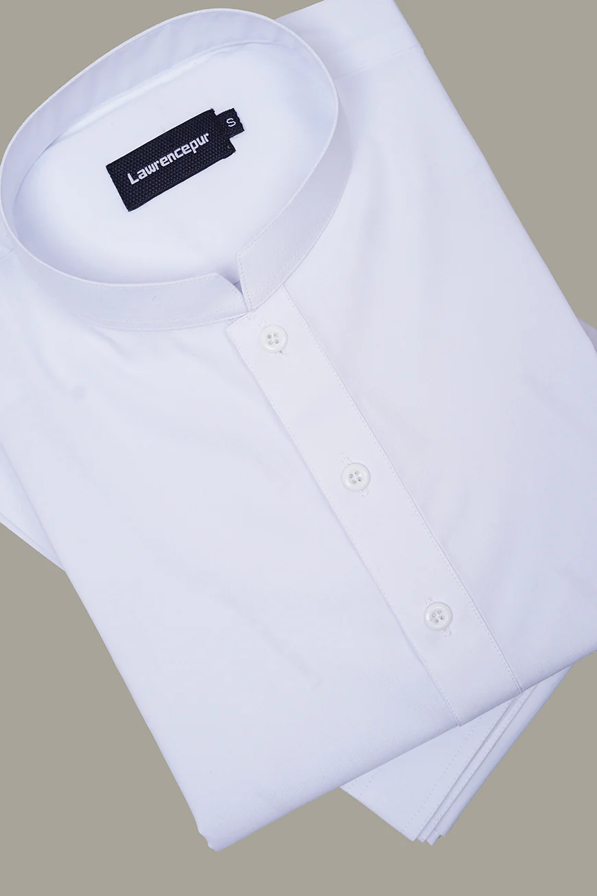 White Plain Delta Wash N Wear Shalwar Kameez - Image 6