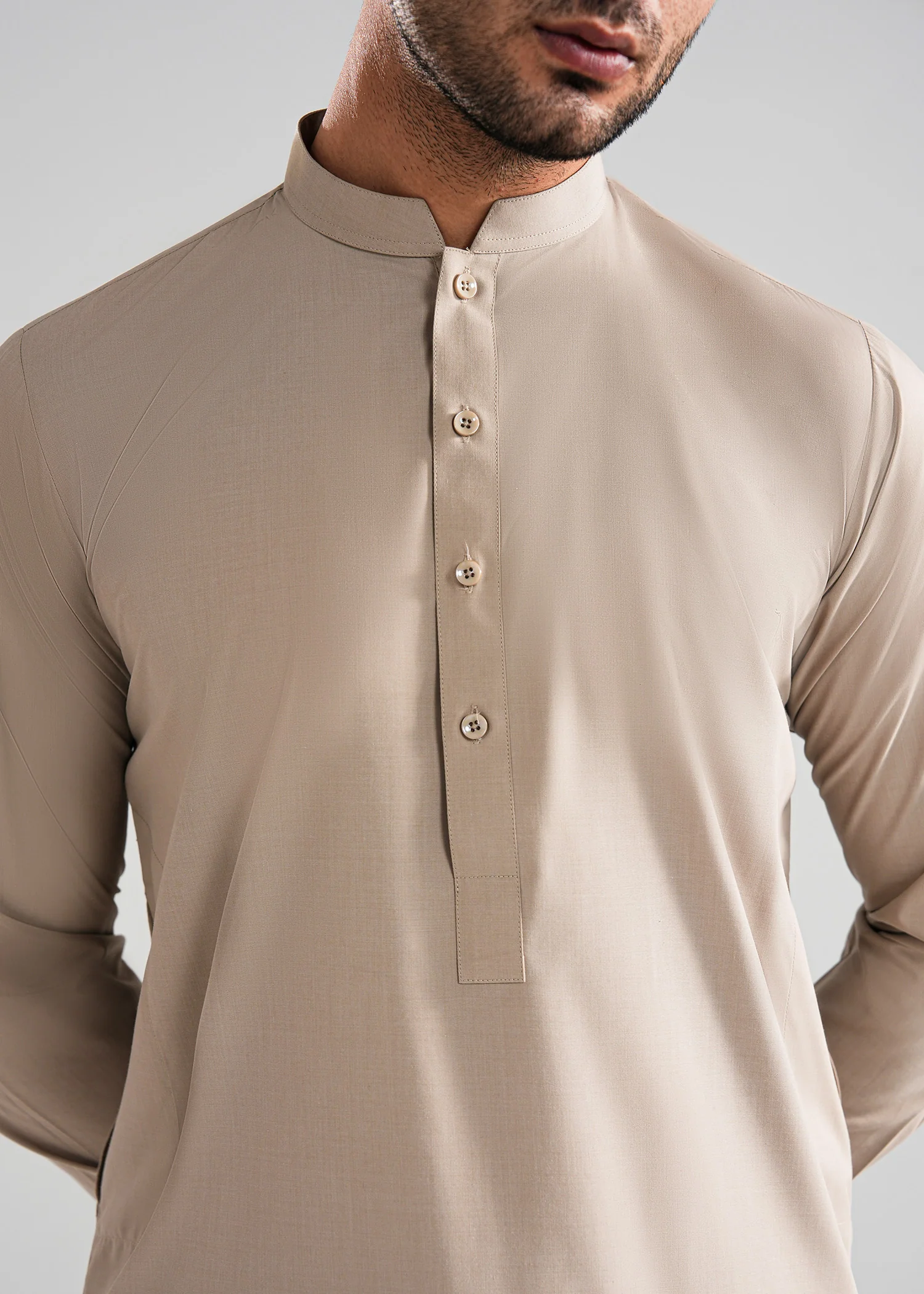 Sand Dollar Melange Kunhaar Summer Wash & Wear Shalwar Kameez - Image 2