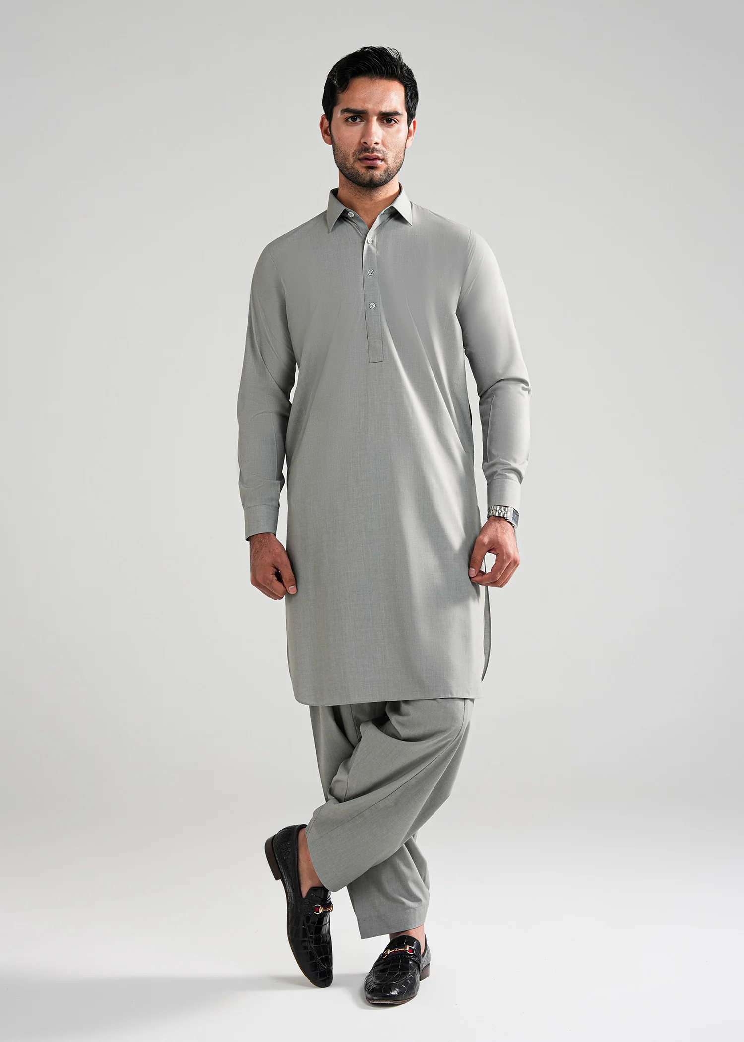 Sea Salt Kunhaar Summer Wash & Wear Shalwar Kameez