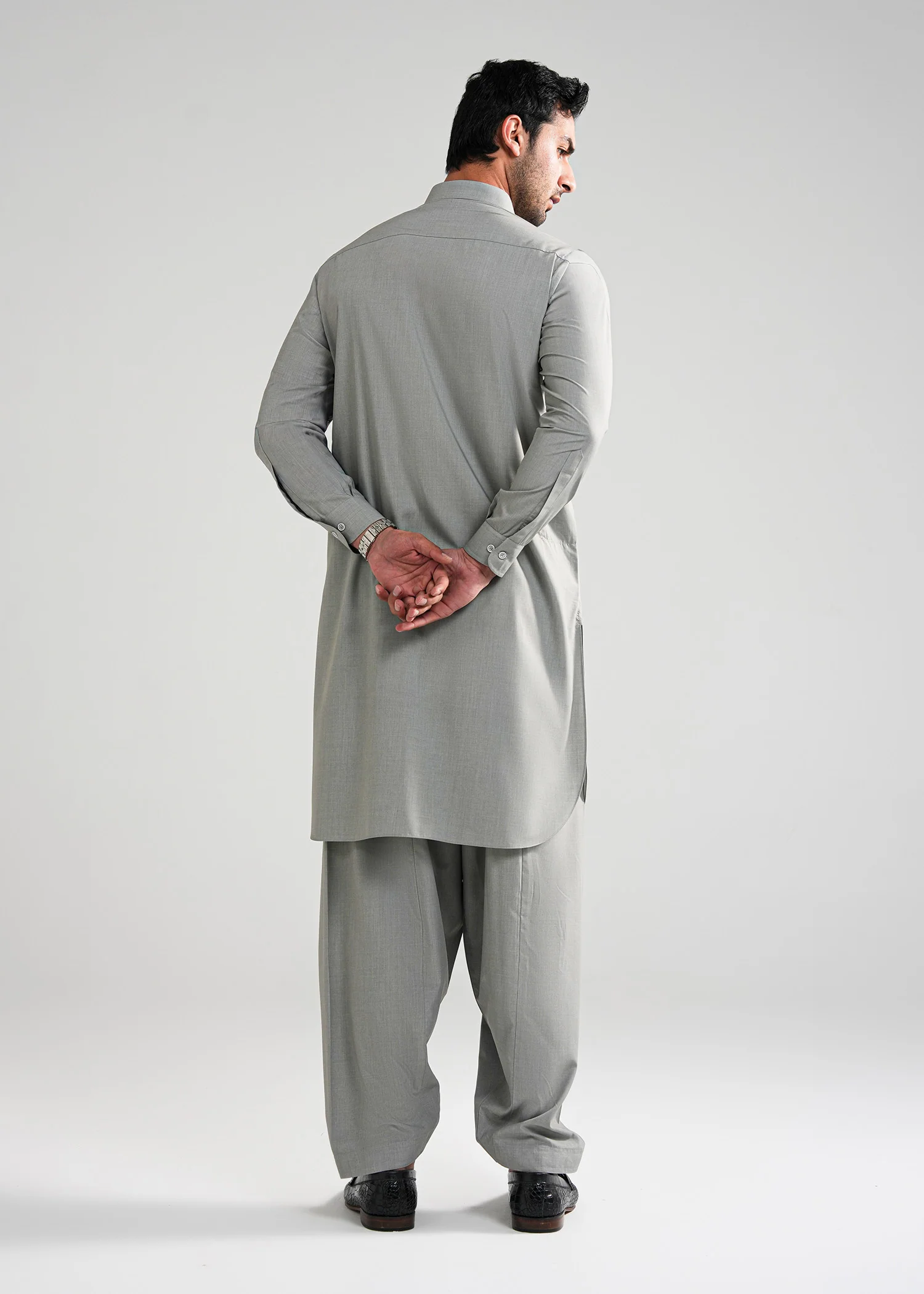 Sea Salt Kunhaar Summer Wash & Wear Shalwar Kameez - Image 5