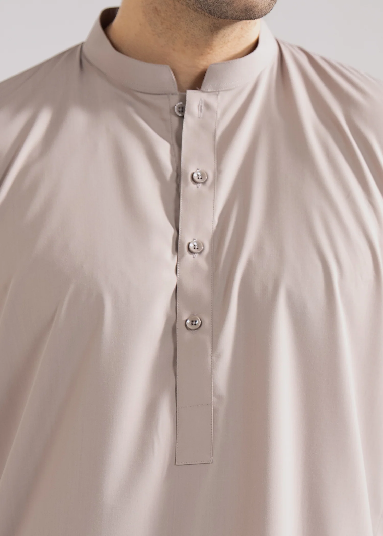 Shalwar Kameez - Summer Joy Warm Brown Plain - Image 2