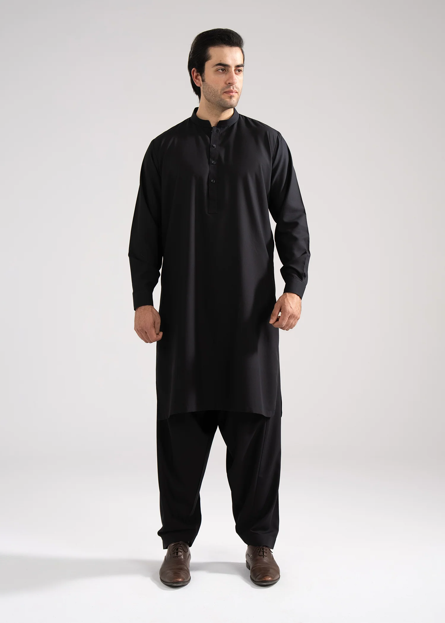 Shalwar Kameez - Summer Prime Dark Blue Plain