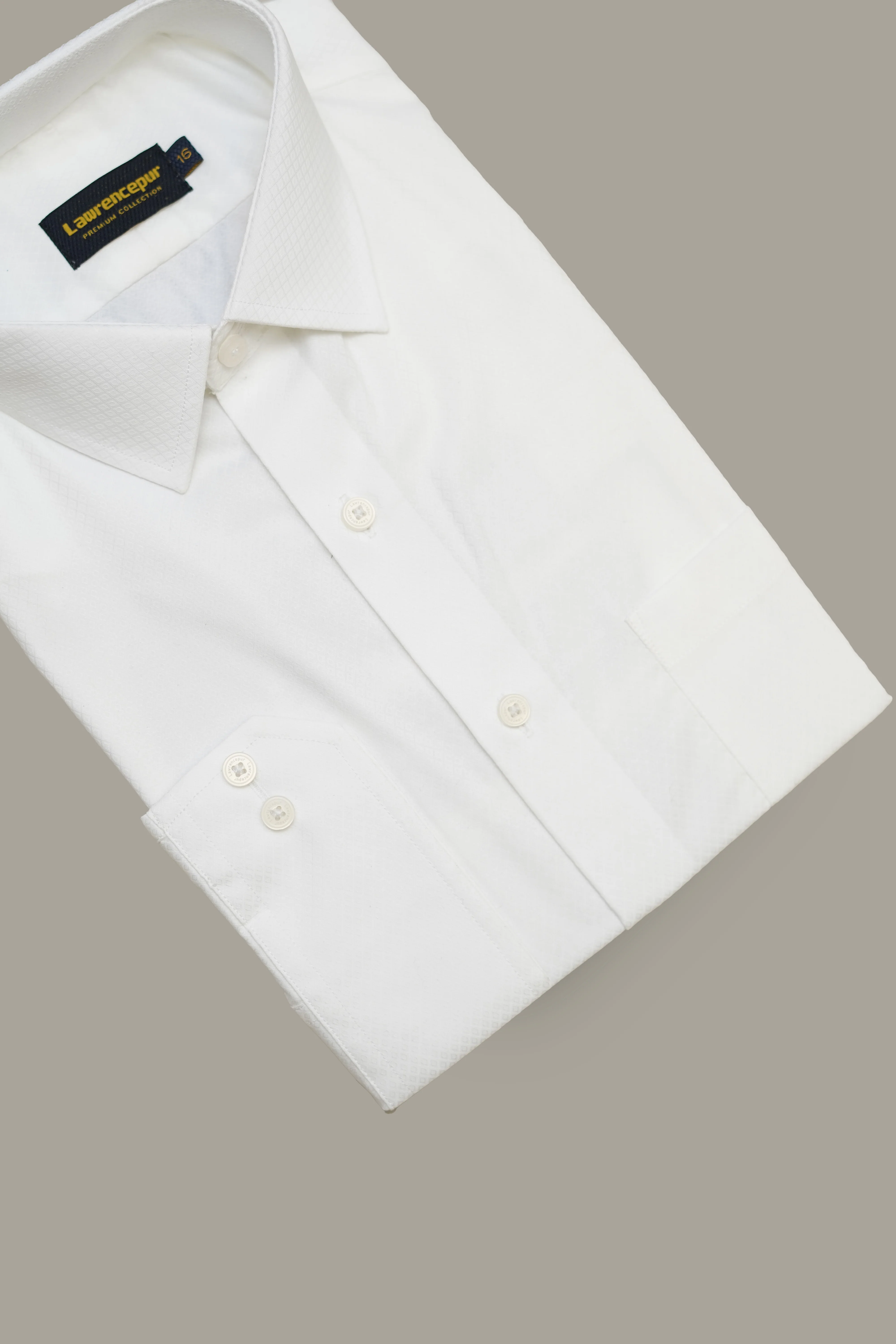 Formal Shirt - Supernova White Self - Image 3