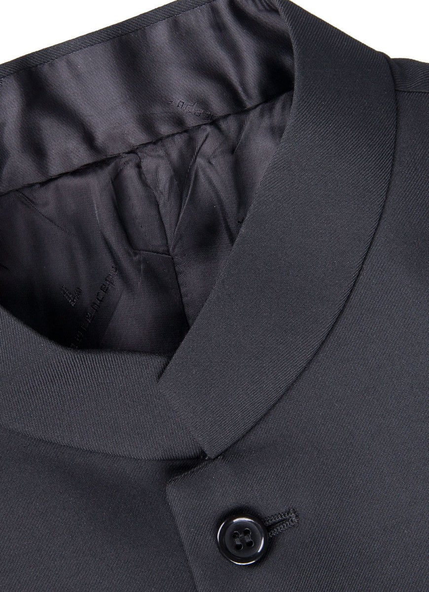 Waist Coat - Tropical Exclusive Black Plain - Image 4
